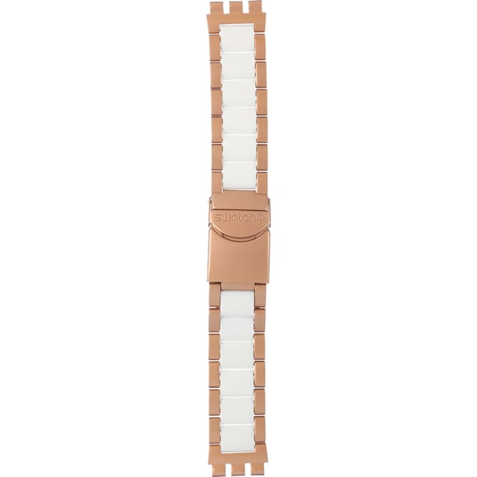 Swatch Mixed Materials - Diaphane - SVA/SVB/SVC/SVD ASVCK4080AG SVCK4080AG Hat Trick Horlogeband