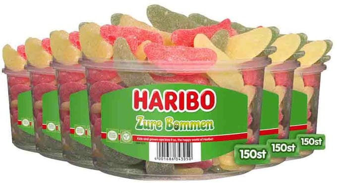 Haribo zure bommen