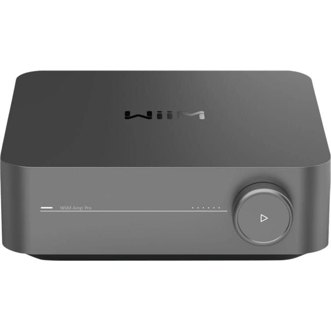 WiiM Amp Pro - Versterker - Donkergrijs - Siri Compatibel - Alexa Compatibel