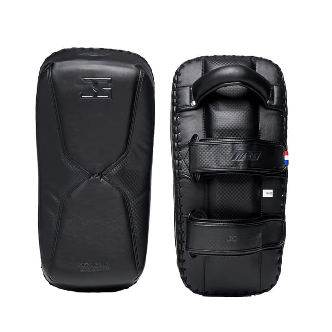 Joyagear Performance Thai Pads – Professionele Arm Pads voor Krachtige Trapkick Training – Zwart/Carbon -