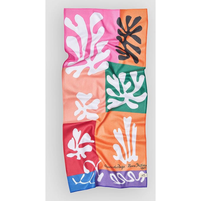 Slowtide Snow Flowers Micro Dbl Keukenhanddoek patroon