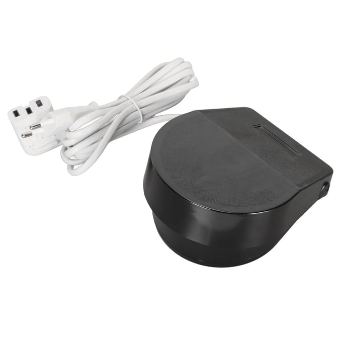 Pédale de commande pour machine à coudre, multifonction, antidérapante, avec alimentation de 2 m gray