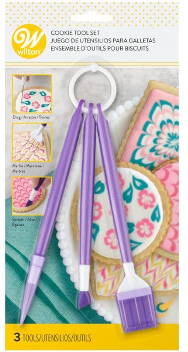 Wilton Decoratiekit voor Koekjes set/3