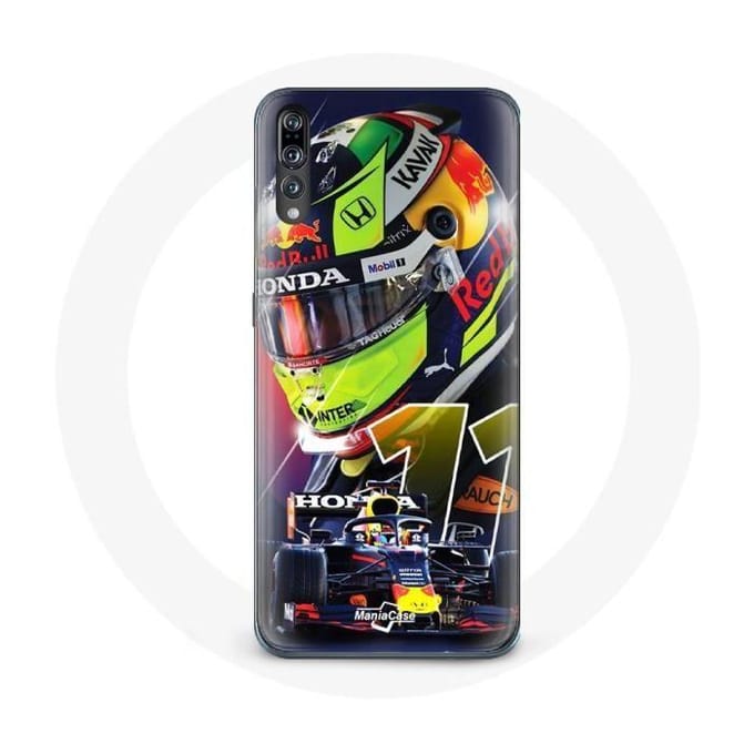 Coque pour Huawei p20 Formule 1 Sergio Pérez Pilote automobile F1