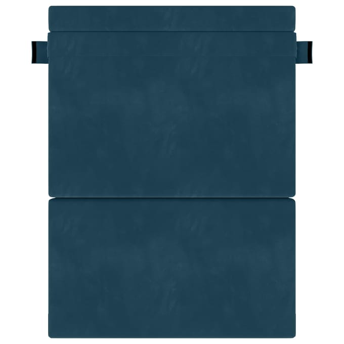 vidaXL - Vouwbare - Sofa - Bed - Blauw - 152 - x - 86,5 - x - 60 - cm - Stof