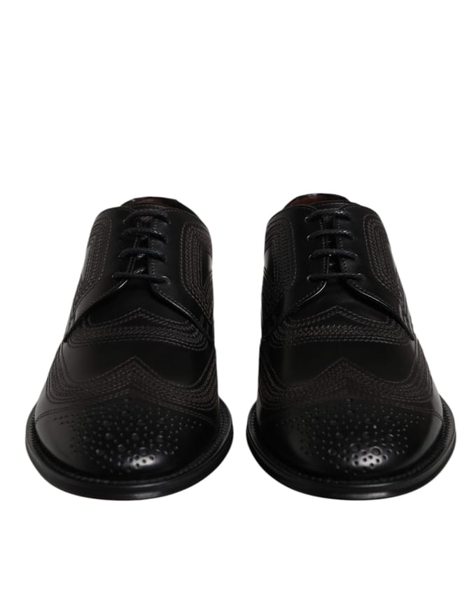Genaaide Leren Oxford Schoenen