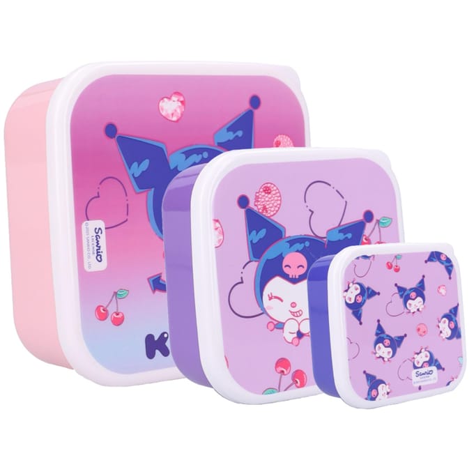 Hello Kitty - Anime Bewaardoos - Hello Kitty & Friends - Kuromi - Fresh Bites - voor Geen - meerkleurig