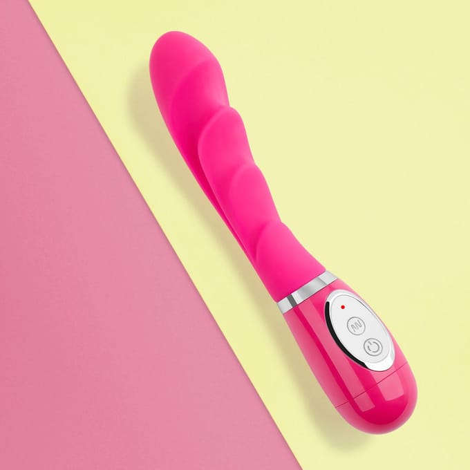 G-Spot vibrator van siliconen, 20,5 cm