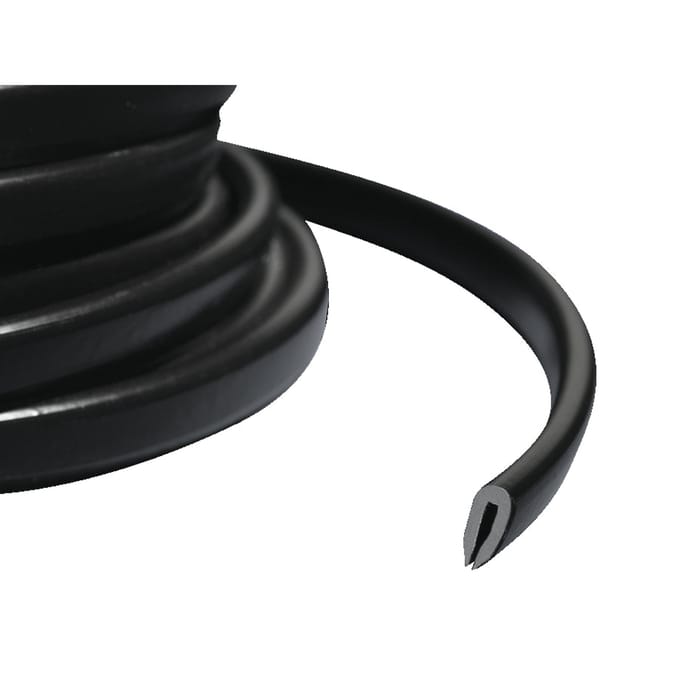 Rittal PVC Randbeschermer 10M Zwart - 7072100 [10 Meter]