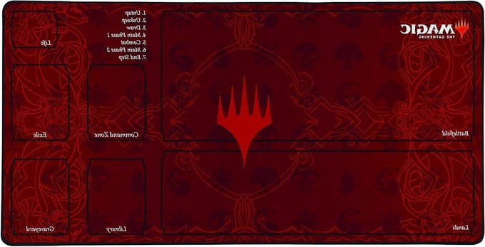XL muismat 70 x 35 cm voor desktop PC gaming - antislip rubberen onderkant - rood