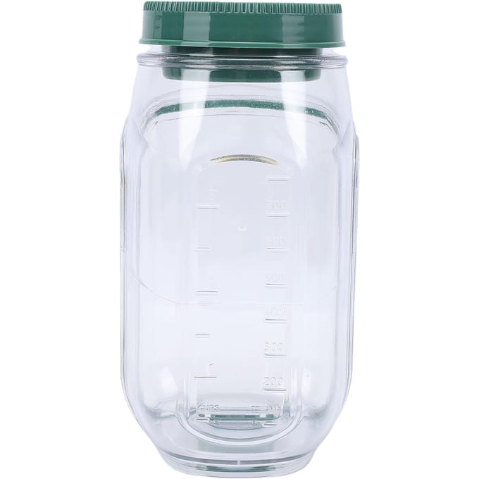 Salade Pot 1000ml Zijwaarts Open Verticale Gelaagde Salade Container met Sausvak Herbruikbaar Lekdicht Magnetronbestendig groen