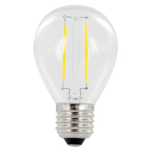 Integral LED lamp filament kogel E27 1.8W 250lm 2700K