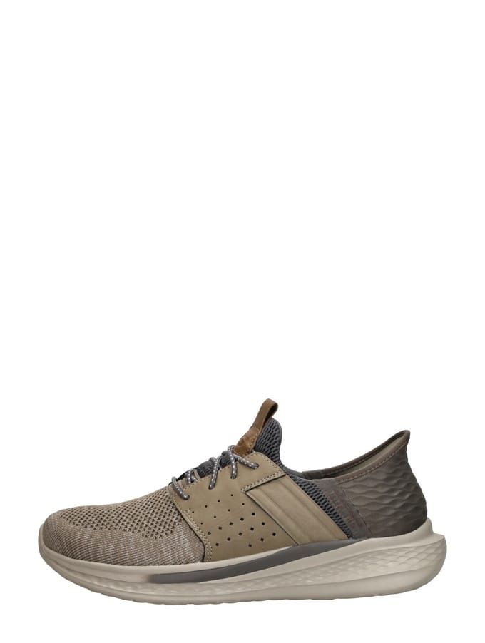Skechers Slade Ocon Slip-Ins Instappers taupe - Maat 47
