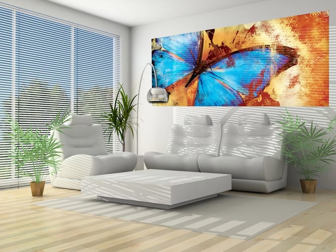 Butterfly Art Photo Wallcovering