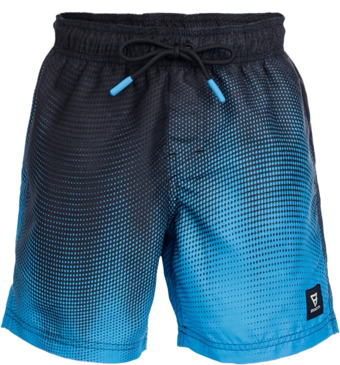 Brunotti - Cestery-Panel Print Boys Swim Shorts | Kingfisher Blue - 128