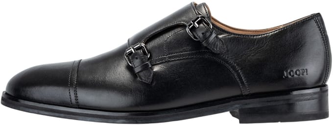 Leren schoenen met monk straps, model 'pero kleitos'