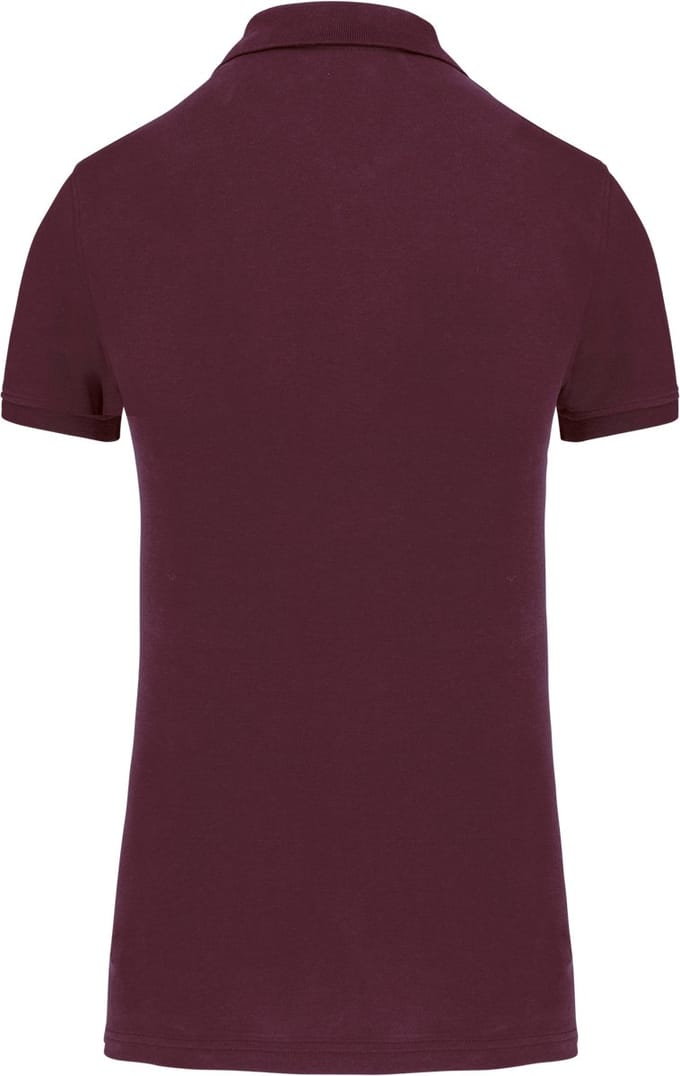Kariban Piqué-damespolo Bio180 K2026 - Wine - M