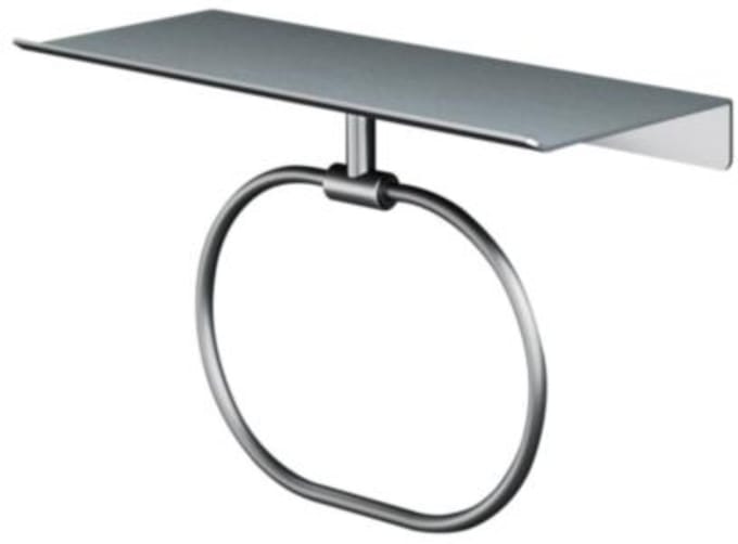 Hotbath &More Shelves - Handdoekring - Voor Planchet - RVS 316