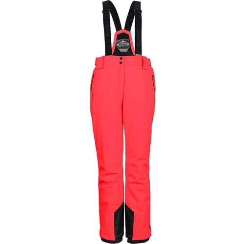 Killtec dames skibroek - ski broek 37559 - oranje (neon koraal) - maat 40