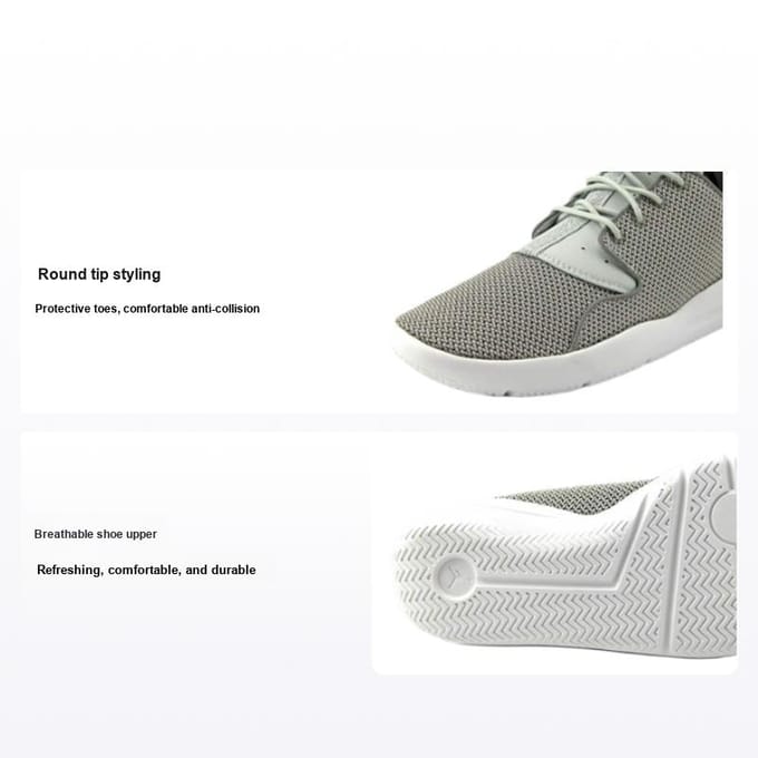 Air Jordan Eclipse GS Kindersneakers Grey Dust White-Grey-Mist 724042-003 38 gray