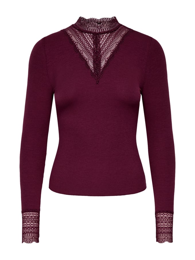 Slim fit shirt met lange mouwen van viscosemix model 'TILDE'