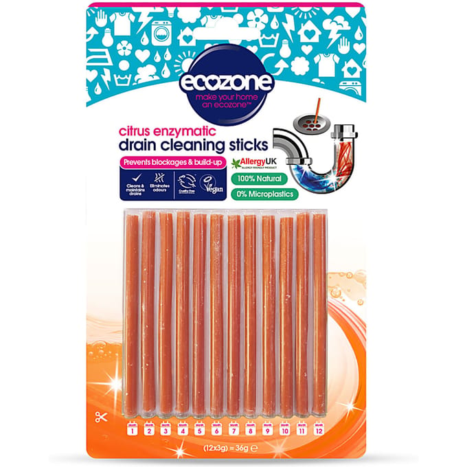 Ecozone Citrus Enzymatic Ontstopper Sticks