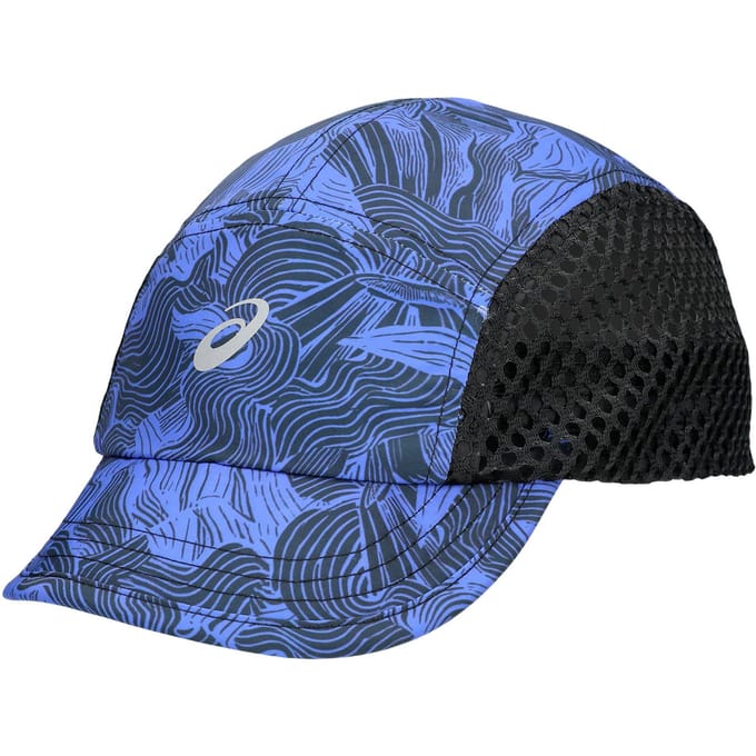 ASICS Fujitrail Graphic Cap Unisex-blauw, zwart