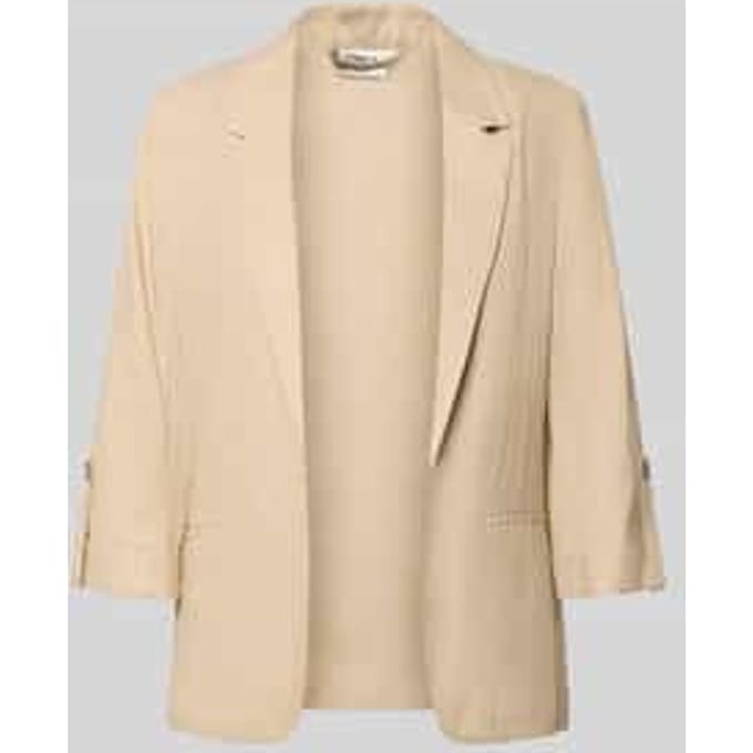 relaxed fit blazer van mix van viscose en linnen model 'GOA'