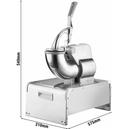 GGM Gastro Tisch-Eiscrusher für Flockeneis - 5 kg/min - 350 Watt - Edelstahl