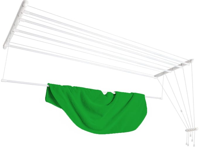 KADAX Plafonddroger 5x140cm wit