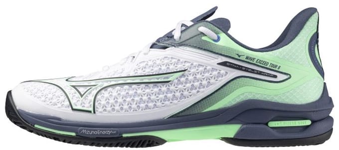 Wave Exceed Tour 6 CC Tennisschoen White/India Ink/Neo Mint 10