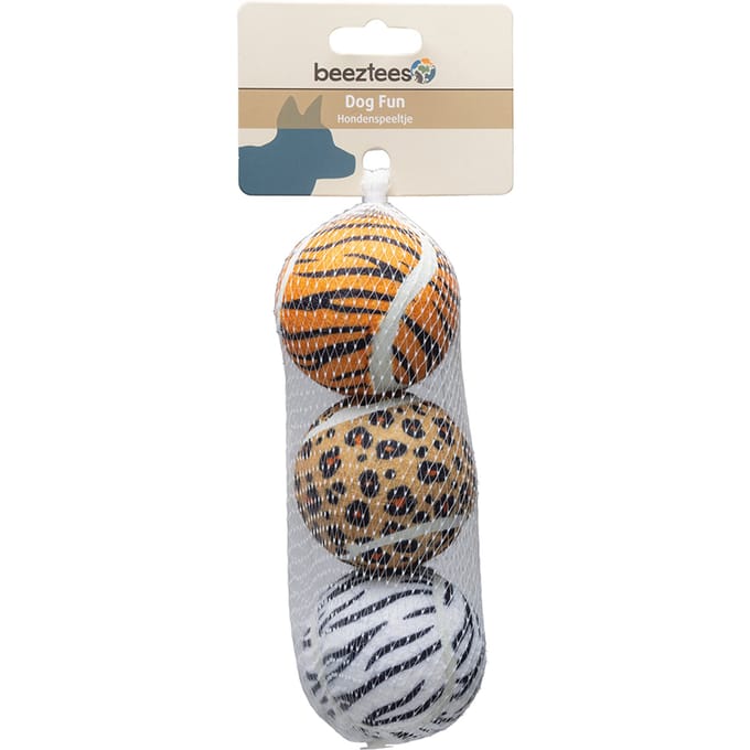 beeztees hondenspeelgoed jungle ballen hond