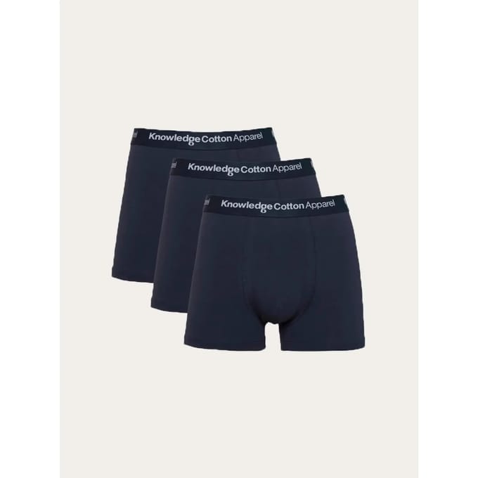 Boxershorts KnowledgeCotton Apparel Anker (x3)