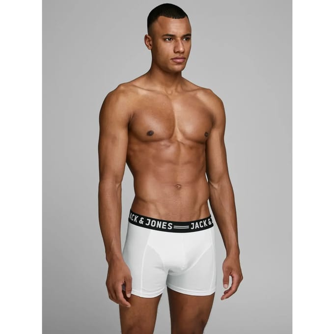 JACK&JONES SENSE TRUNKS 3-PACK NOOS Heren Onderbroek - Maat M