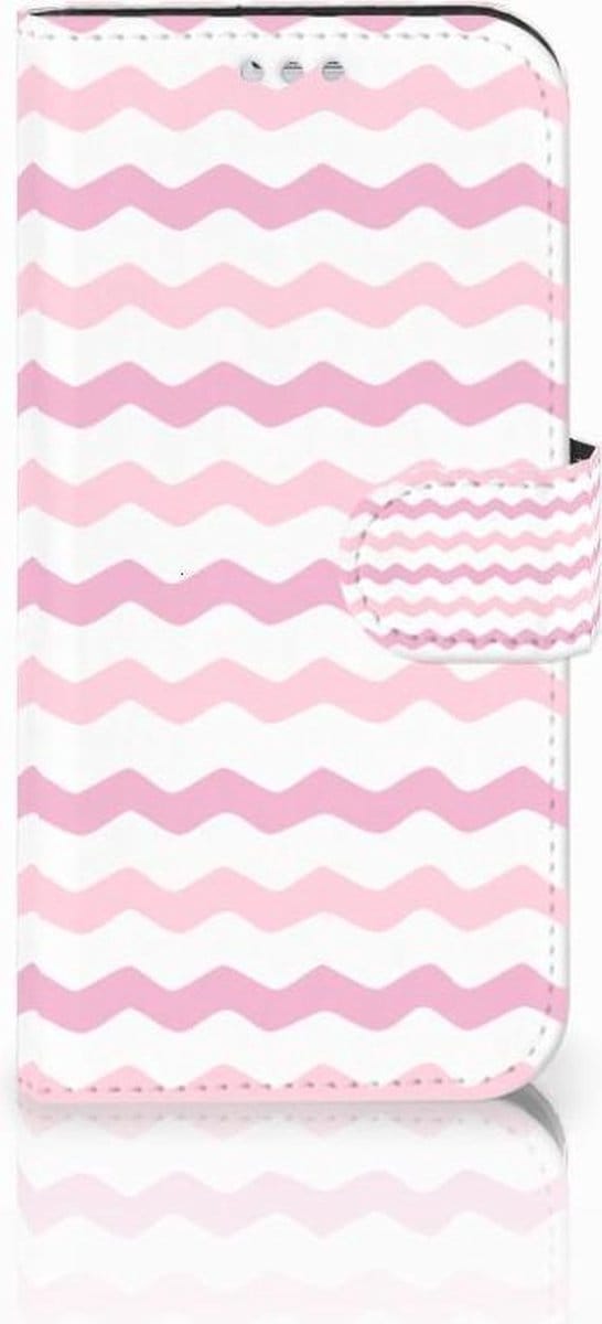 Samsung Galaxy S7 Telefoon Hoesje Waves Roze