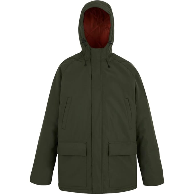 Regatta Heren Savon Geïsoleerde Waterdichte Jas (Donker Khaki/Pottenbakkersklei)