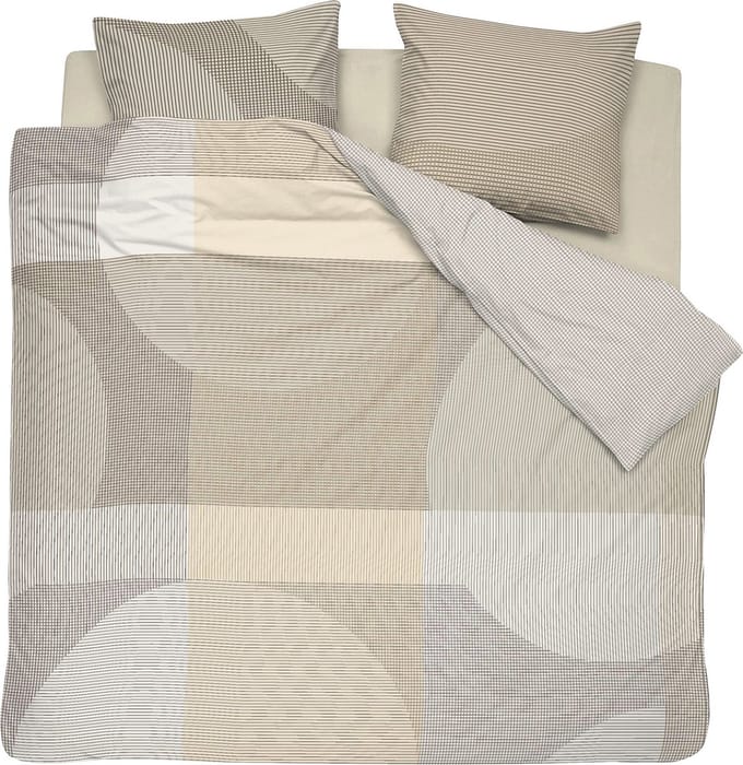 Damai dekbedovertrek Base - Katoen - 200x200/220 cm - Beige