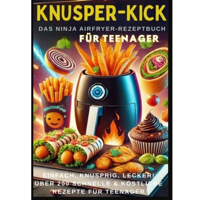 Knusper-Kick: Das Ninja Airfryer-Rezeptbuch - Einfach, Knusprig, Lecker! - Mira Rezeptkicker