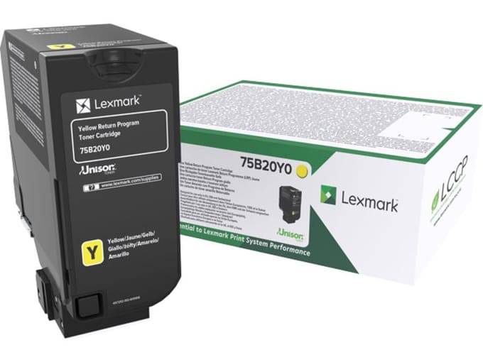 Lexmark - yellow - original - toner cartridge - LRP