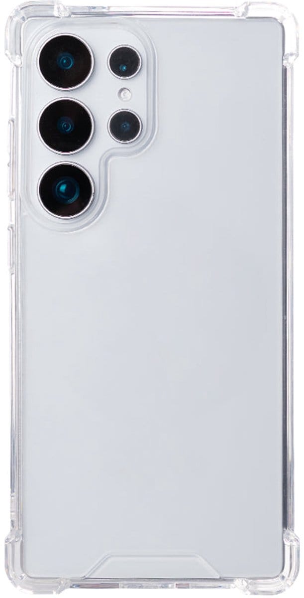 Rixus Anti-Burst Case For Samsung Galaxy S25 Ultra Transparent