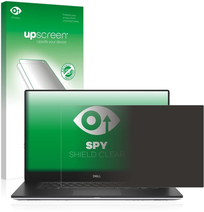 upscreen - privacy screenprotector voor Dell Precision 5540 - Folie Beschermfolie Blauwlichtfilter