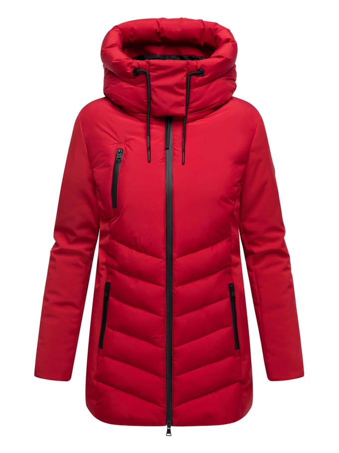 Marikoo dames winterjas Tivaa XVI met softshell & afneembare capuchon