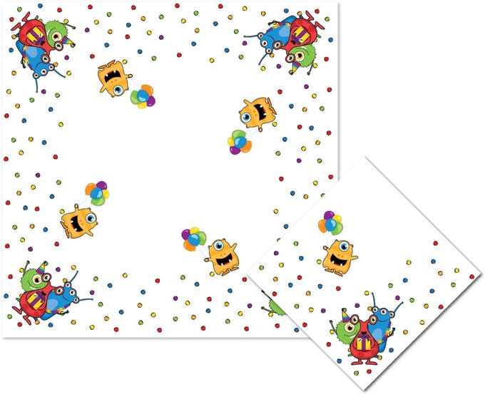 Haza Witbaard Napkins Monster Party 20 pcs.