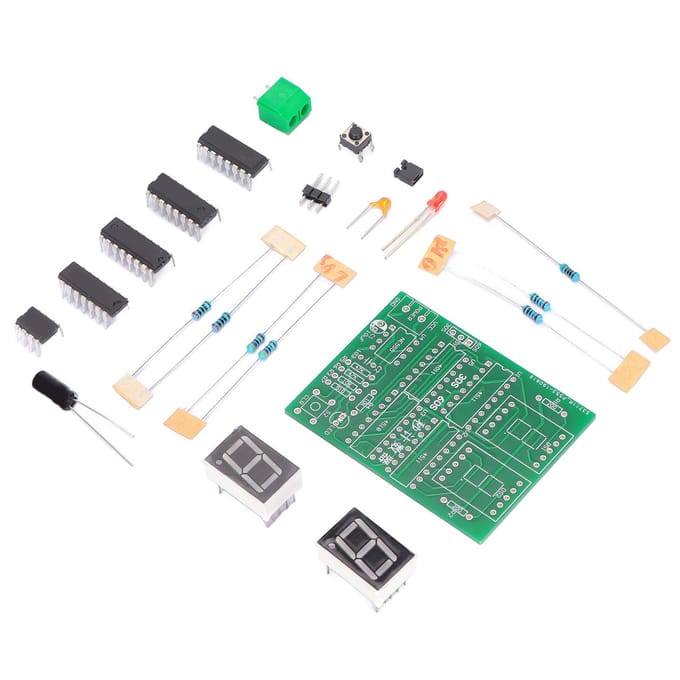 30-60s Teller Module Kit Digitale Elektronica Technologie Timer voor Soldeeroefening Leren