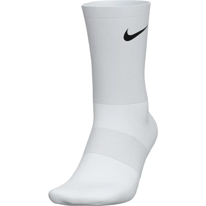 6-pack Nike Everyday Cushion Crew Training Socks - wit - met zwarte swoosh - maat XL