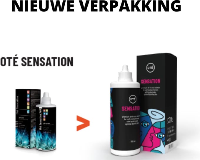 Oté Sensation All-in-one 3x 360ml - lenzenvloeistof