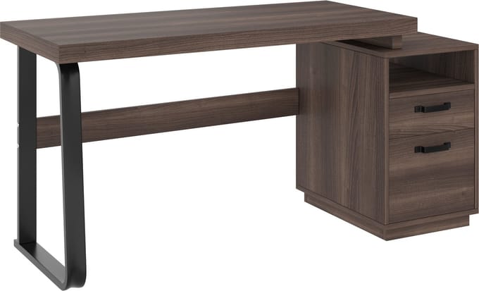 135 x 54 cm modern minimalistische stijl bureau - multifunctioneel opbergontwerp - geluiddempende lade - maphouder