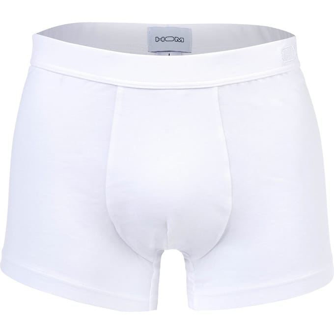 HOM Supreme cotton comfort boxer briefs (1-pack) - heren boxer normale lengte - wit