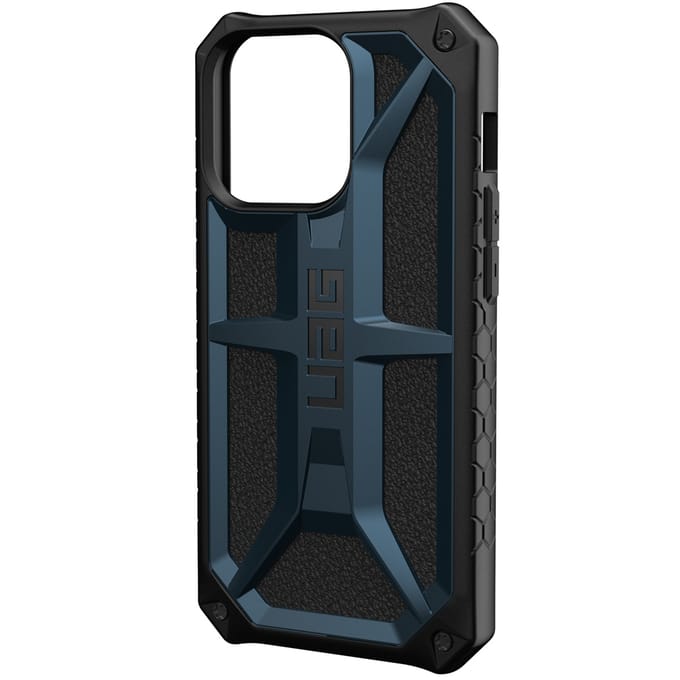 Urban Armor Gear Monarch Series Apple iPhone 13 Pro Hoesje Blauw