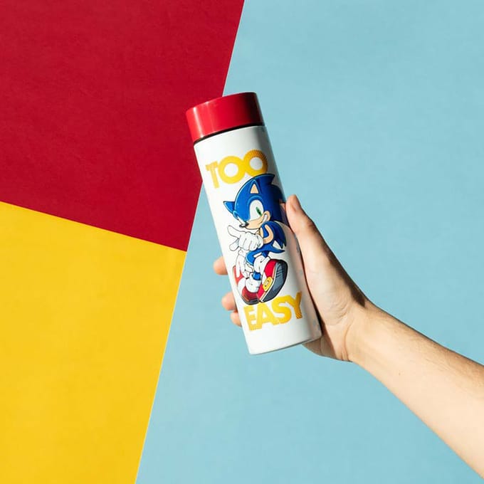 Merkloze Thermosfles Kinderen 420ml - RVS, Lekvrij